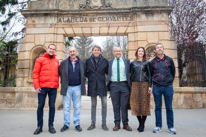 Presentación del Duatlón de este fin de semana. MARIO TEJEDOR