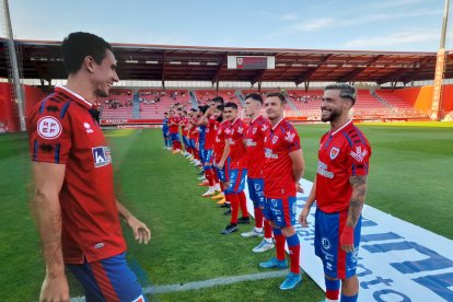 Presentación del Numancia. MARIO TEJEDOR