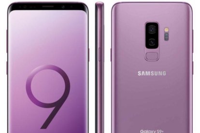 El nuevo buque insignia de Samsung, el Galaxy S9+.-EL PERIÓDICO