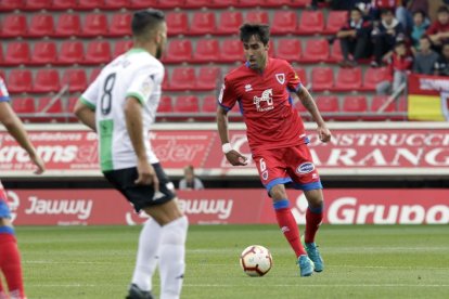 Escassi, durante un partido.-MARIO TEJEDOR