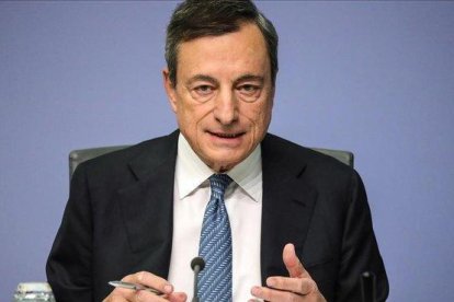 El presidente del Banco central Europeo, Mario Draghi, en una imagen de archivo.-EFE / ARMANDO BABANI (EFE)