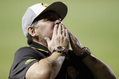 El objetivo del Pelusa como entrenador es llevar a Dorados a las grandes ligas.-EDUARDO VERDUGO