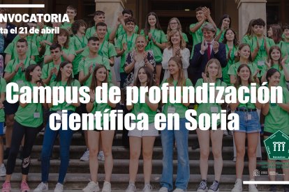 Anuncio de la convocatoria de este año del Campus de Profundización Científica del Ministerio de Educación. HDS