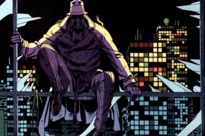 Una viñeta de ’Watchmen’, dibujada por Dave Gibbons-