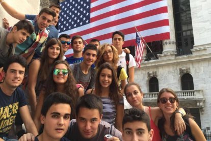 Alumnos de Escolapios en Nueva York.-ESCOLAPIOS