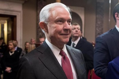 El fiscal general de Estados Unidos, Jeff Sessions.-EFE