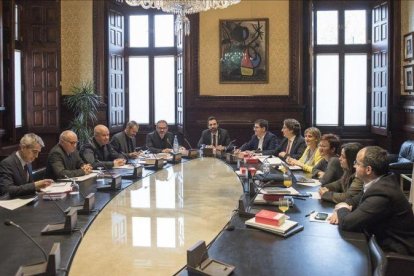 Reunión de la Mesa del Parlament.-FERRAN SENDRA