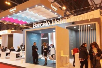 Estand de Barceló Hotel Group en Fitur.-EL PERIÓDICO