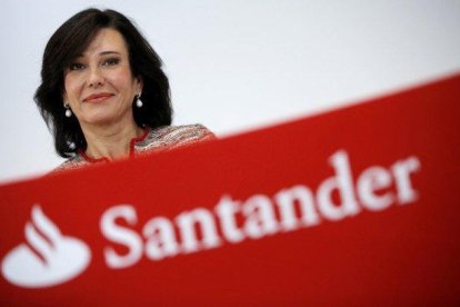 Ana Botín, presidenta del Santander.-JOSE LUIS ROCA