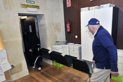 El Juzgado de Guardia se creó durante las obras del palacio de justicia que acabaron en 2018. VALENTÍN GUISANDE