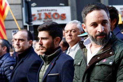 Abascal, este viernes en Barcelona.-EFE / QUIQUE GARCÍA