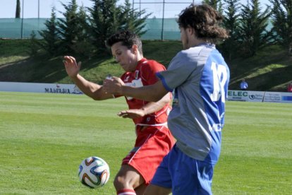 El Numancia B empató a dos en Bembibre.-DIEGO MAYOR