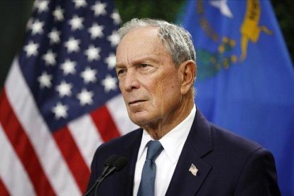 Michael Bloomberg, exalcalde de Nueva York.-AP / JOHN LOCHER