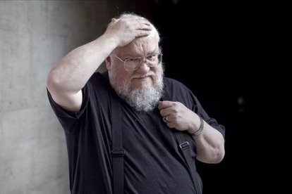 El escritor George R. R. Martin, creador de 'Juego de tronos'.-JOAN CORTADELLAS