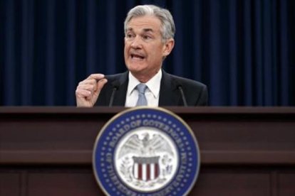 El presidente de la Reserva Federal estadounidense, Jerome Powell.-AP / CAROLYN KASTER