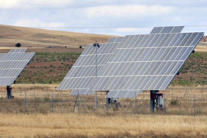 Paneles en una planta solar. HDS