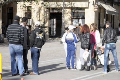 Inmigrantes en Soria./ V. G. -