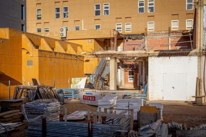 Obras en el Hospital. MARIO TEJEDOR (2)