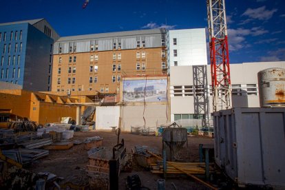 Obras en el Hospital. MARIO TEJEDOR (1)