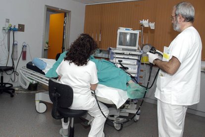 Consulta de la sección de Digestivo del hospital de Santa Bárbara. / ÁLVARO MARTÍNEZ-