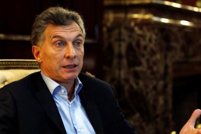 El presidente de Argentina, Mauricio Macri.-AGUSTIN MARCARIAN