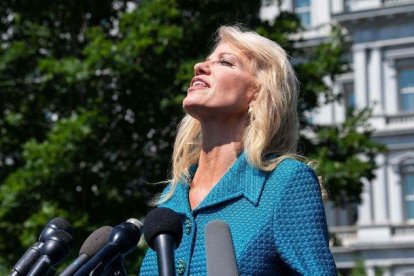 La asesora de la Casa Blanca, Kellyanne Conway.-