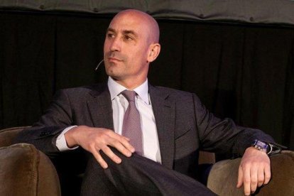 Luis Rubiales, presidente de la Real Federación Española de Fútbol.-