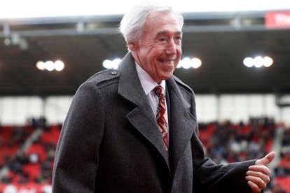 El mítico portero inglés Gordon Banks, autor de la mejor parada de la historia, en marzo del 2017.-CARL RECINE (REUTERS)
