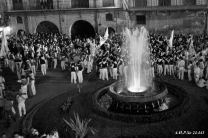 La Plaza Mayor en el pregón de 1971