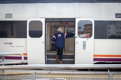 El servicio de tren se retomó en Soria el pasado 11 de junio.