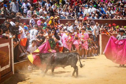 Un momento del Viernes de Toros. MARIO TEJEDOR