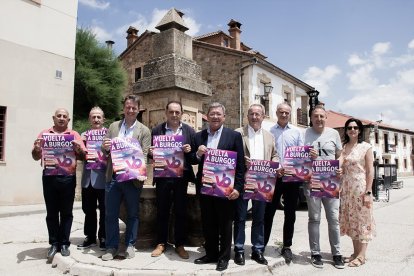 La etapa con salida en Golmayo fue presentada en la localidad soriana.
