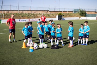 Un centenar de niños participa en los dos turnos del campus numantino.