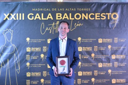 Rodrigo Gómez fue reconocido como mejor directivo de Castilla y León.