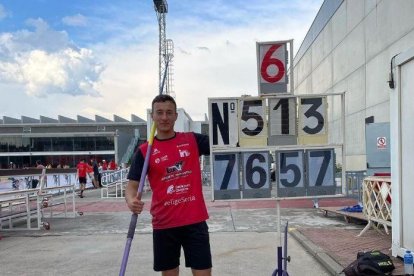 Pablo Costas representará al Atletismo Numantino en el Europeo sub 23.