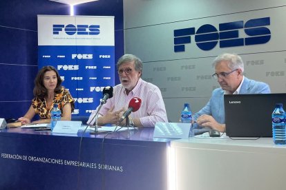 Presentación en Soria del informe sobre fiscalidad diferenciada y su impacto económico.