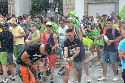 San Leonardo inicia sus fiestas siempre multitudinarias en el inicio.