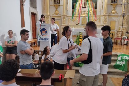 Participantes sorianos en la Jornada Mundial de la Juventud.