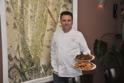 Alfonso Romero, del restaurante Trashumante, es uno de los galardonados en esta edición de los premios de hostelería de Soria.