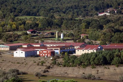 Sobre estas líneas, imagen de archivo del polígono industrial de Vinuesa.