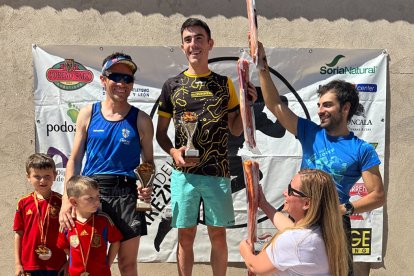 Daniel Castro fue ganador en Chércoles en la Carrera del Torrezno.