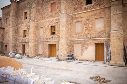 Aspecto actual que presenta el antiguo cuartel de Santa Clara. GONZALO MONTESEGURO