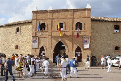 La plaza de toros de El Burgo de Osma.