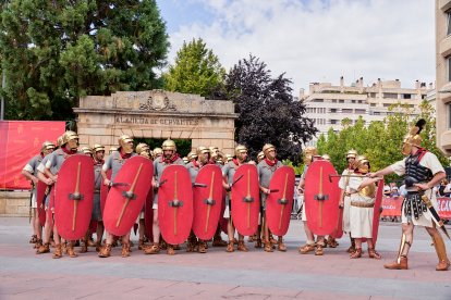 Soldados del ejército romano republicano.