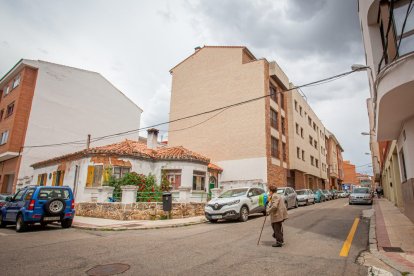 Calle Mártires de la Independencia en Soria.