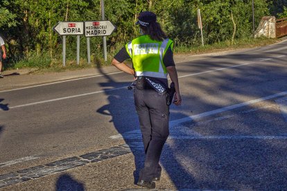 Policía municipal en Almazán.