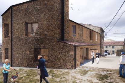 Recreación del espacio ‘coliving’ que se quiere construir en Sarnago.