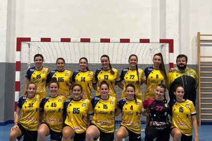 Plantilla del Balonmano Soria Cañada Real.