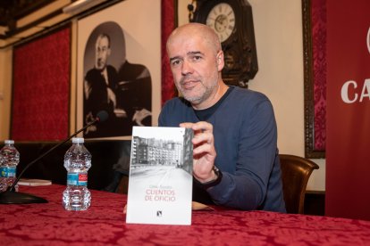 El secretario general de CCOO ayer en el Casino de Soria.