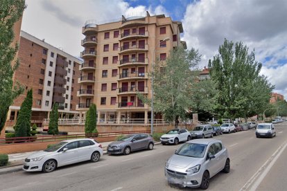 Entorno de la Avenida de Valladolid donde se han producido los robos. MARIO TEJEDOR